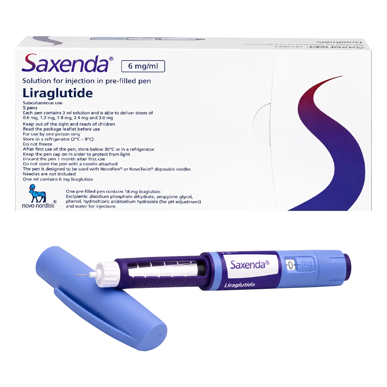 Saxenda® 6 mg/ml - Imagen 2