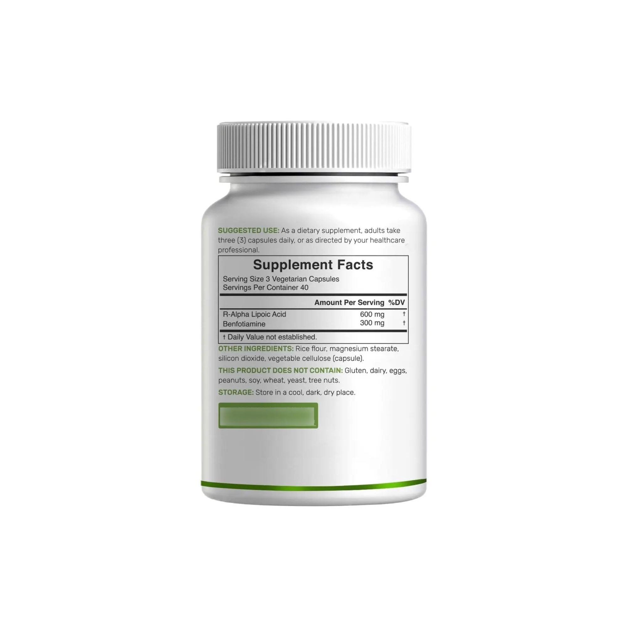 Ácido Alfa Lipoico 600 mg - Imagen 2