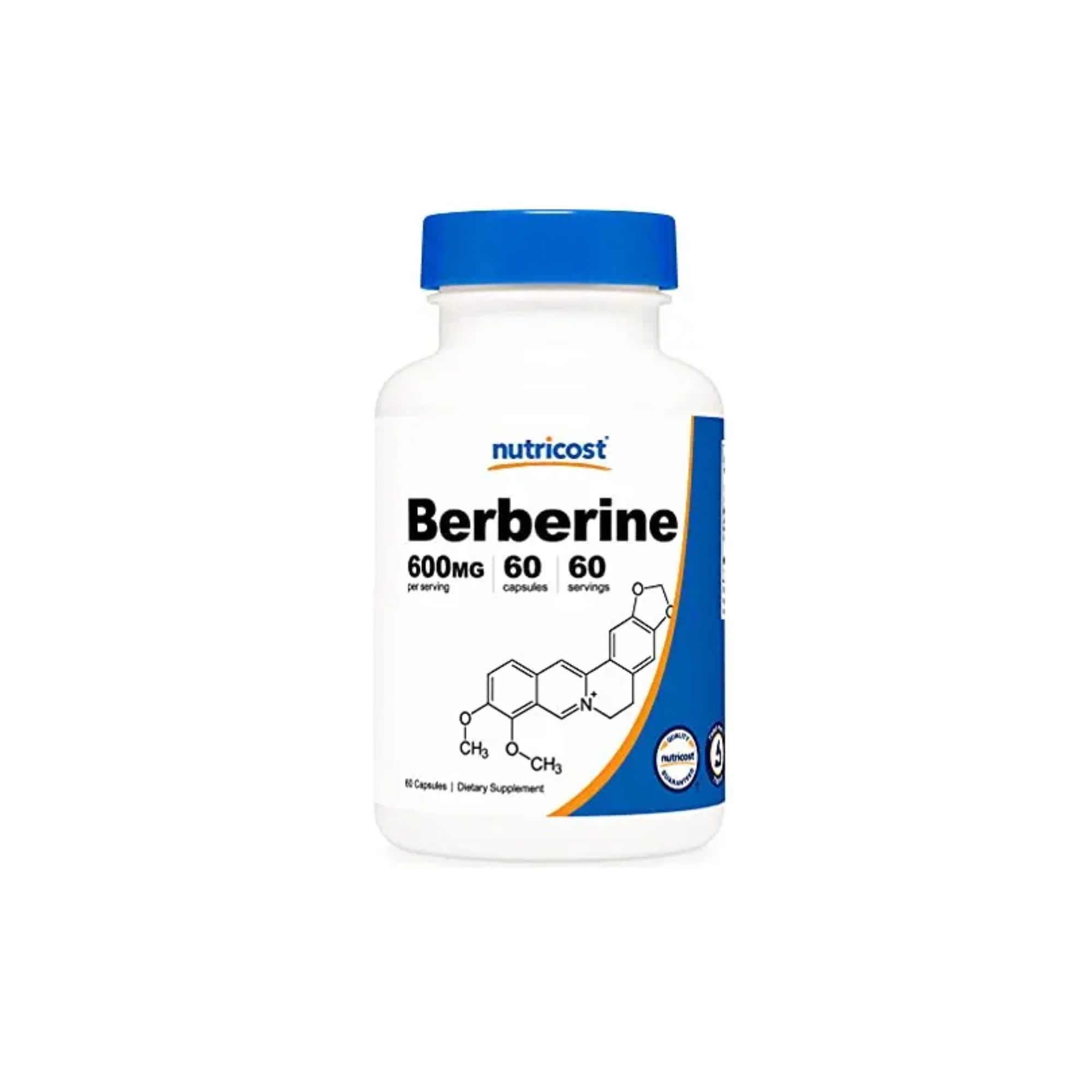 Berberine Nutricost 1200mg 60 Capsulas
